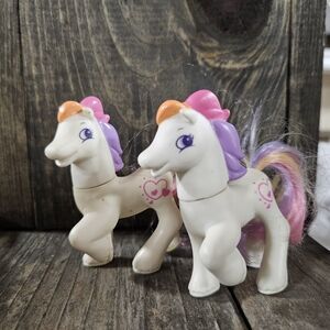 Vintage 1998 Macdonalds My Little Pony Set